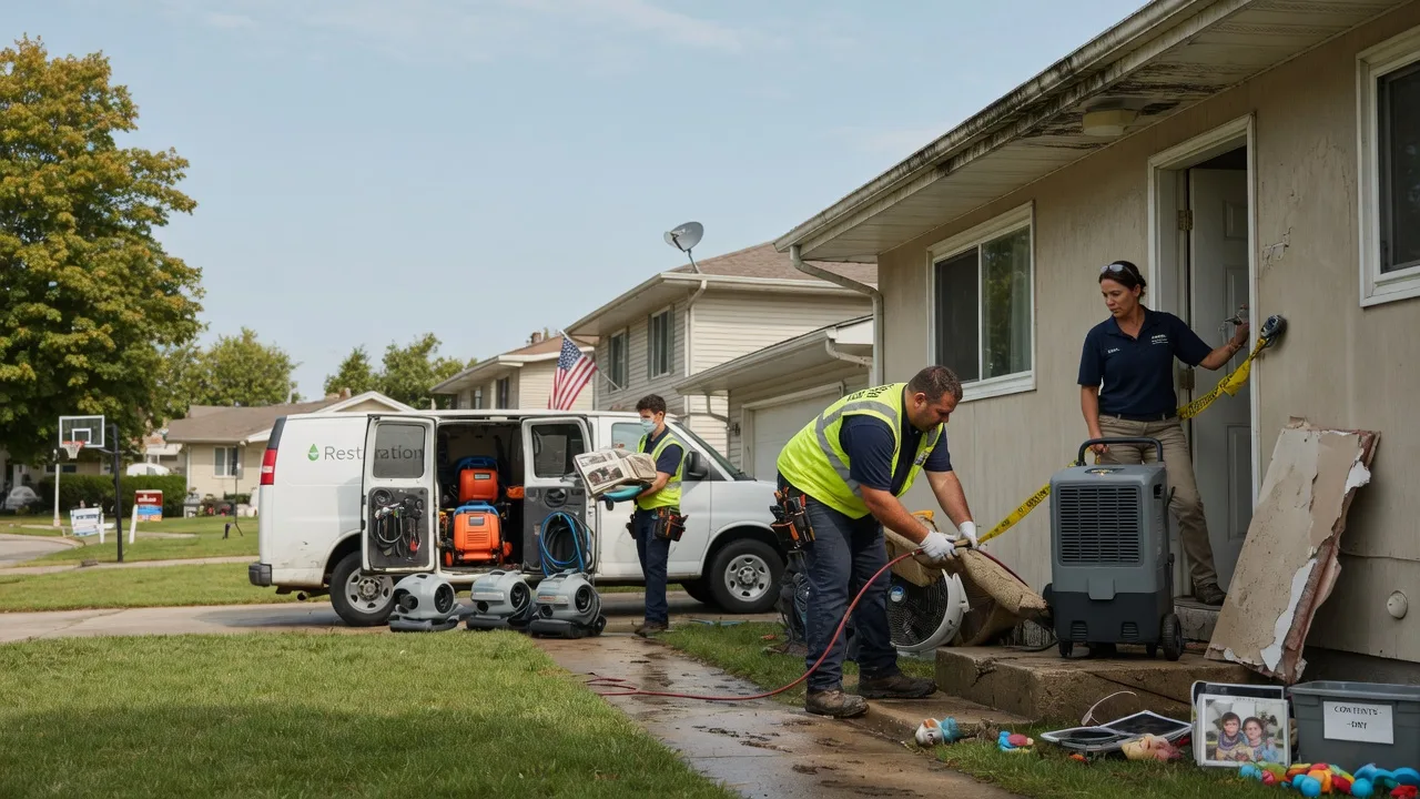 Water Damage Restoration in Harbert, MI near me